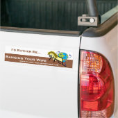 PlanetMan Autoaufkleber - ich würde eher sein (Auf Lkw)