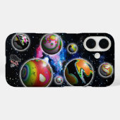 Planetoide Case-Mate iPhone Hülle (Rückseite (Horizontal))