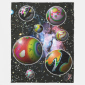 Planetoide Fleecedecke (Vorderseite)