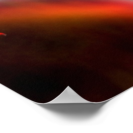 Planetoide im Nebelcluster RR90 Poster (Ecke)