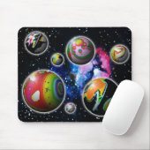 Planetoide Mousepad (Mit Mouse)