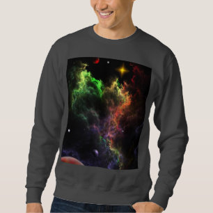 Planetoiden im Nebula Cluster Basic Sweatshirt