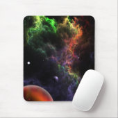 Planetoiden im Nebula Cluster Weltraumkunst Mousepad (Mit Mouse)