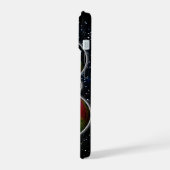 Planetoiden iPhone 15 Hülle (Linke Seite)