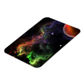 Planetoiden - Nebelcluster-Fotomagnet Magnet (Linke Seite)