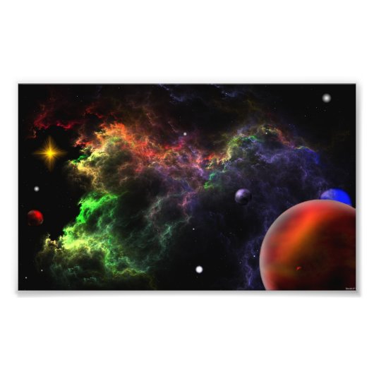 Planetoiden - Nebula Cluster H Foto Erweiterung (Vorne)