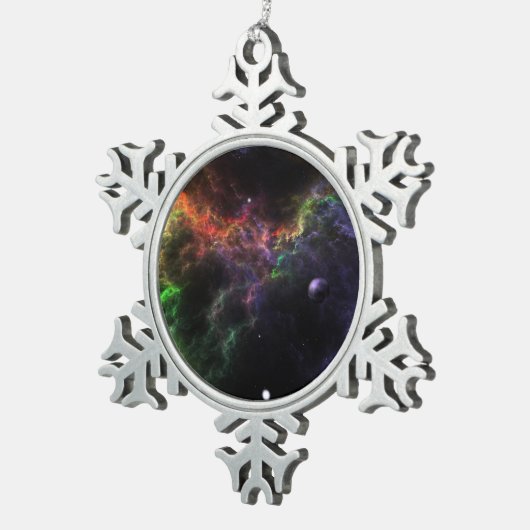 Planetoiden - Nebula Cluster Snowflake Ornament (Rechts)