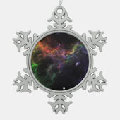 Planetoiden - Nebula Cluster Snowflake Ornament (Vorderseite)