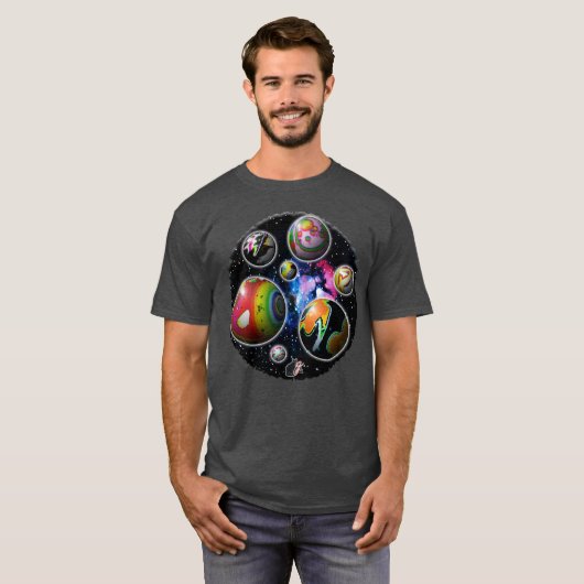 Planetoiden T-Shirt (Vorne ganz)
