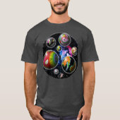 Planetoiden T-Shirt (Vorderseite)