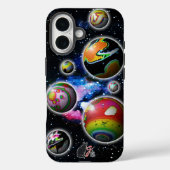 Planetoiden Tough Case-Mate iPhone Hülle (Rückseite)