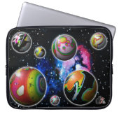 Planetoids Laptop Sleeve (Vorderseite)