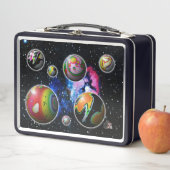 Planetoids Metal Lunchbox (Beispiel)