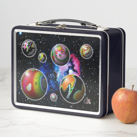 Planetoids Metal Lunchbox (Beispiel)