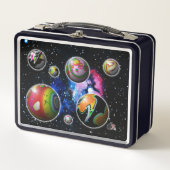 Planetoids Metal Lunchbox (Vorderseite)