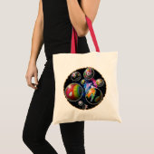 Planetoids Tote Bag Tragetasche (Vorderseite (Produkt))