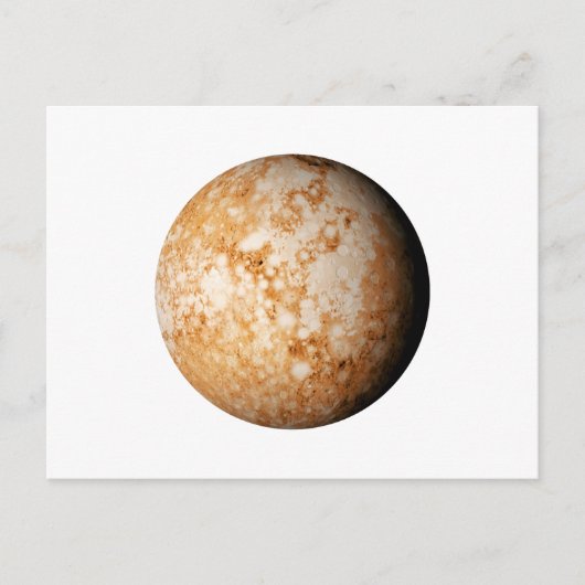 PLANETPLUTO (Sonnensystem) ~~ Postkarte (Vorderseite)