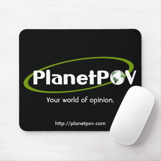 PlanetPOV Mausunterlage #1 Mousepad (Mit Mouse)