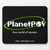 PlanetPOV Mausunterlage #1 Mousepad (Vorne)