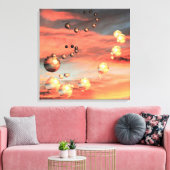Planets Abound Leinwanddruck (Insitu (Wohnzimmer))