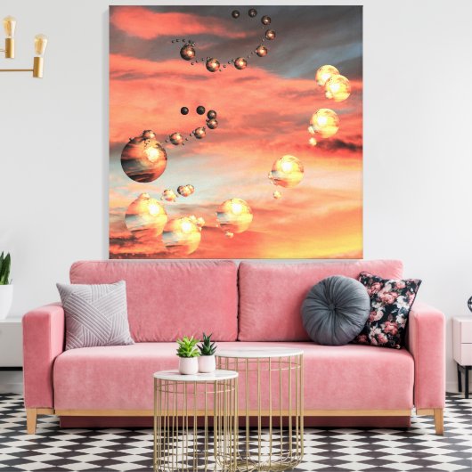 Planets Abound Leinwanddruck (Insitu (Wohnzimmer))