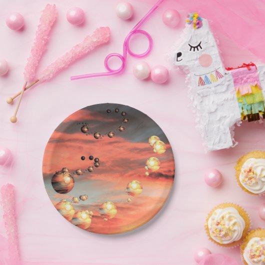 Planets Abound Pappteller (Party)