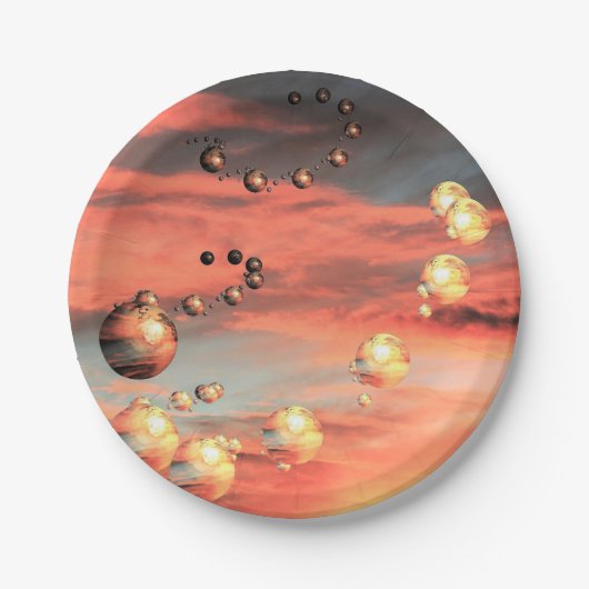 Planets Abound Pappteller (Vorderseite)