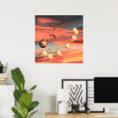 Planets Abound Poster (Heimbüro)