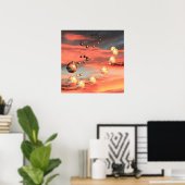 Planets Abound Poster (Heimbüro)