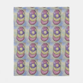 Planets Abstrakt Art Fleece Blanket (Vorderseite)