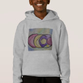 Planets Abstrakt Art Hoodie (Vorderseite)