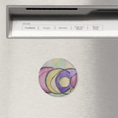 Planets Abstrakt Art Magnet (In Situ (Geschirrspüler))