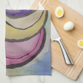 Planets Abstrakt Art Teetuch Geschirrtuch (Viertel Falte)