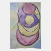 Planets Abstrakt Art Teetuch Geschirrtuch (Vertikal)