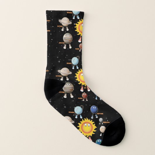 Planets and The Solar System Socken (Rechts - Außen)