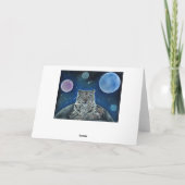 Planets Birthday Card Karte (Rückseite)
