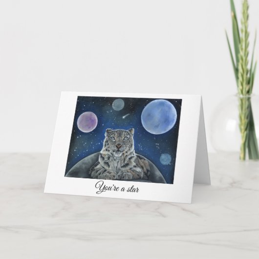 Planets Birthday Card Karte (Vorderseite)