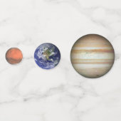Planets Earth Moon Jupiter Mars Neptune Uranus Konfetti (Vorderseiten)