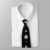 Planets Krawatte Jupiter Saturn Mars Necktie (Gebunden)