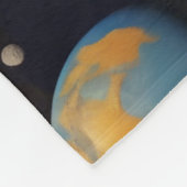 Planets Muster Klein Fleecedecke (Ecke)