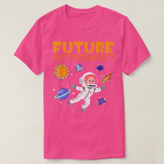 Planets Outer Space Science Kids Universe Future A T-Shirt (Design vorne)