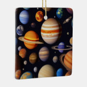 Planets Pattern Keramikornament (Rechts)