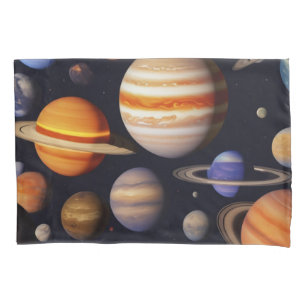 Planets Pattern Kissenbezug