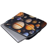 Planets Pattern Laptopschutzhülle (Vorne Knopf)