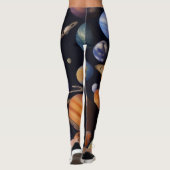 Planets Pattern Leggings (Rückseite)