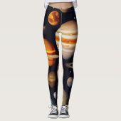 Planets Pattern Leggings (Vorderseite)