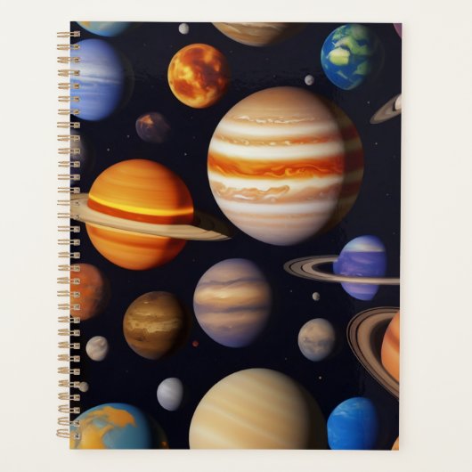 Planets Pattern Planer (Vorderseite)