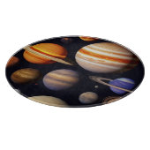 Planets Pattern Schneidebrett (Ecke)