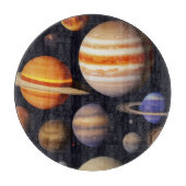 Planets Pattern Schneidebrett (Vorderseite)