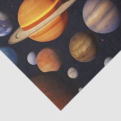 Planets Pattern Seidenpapier (Ausschnitt)